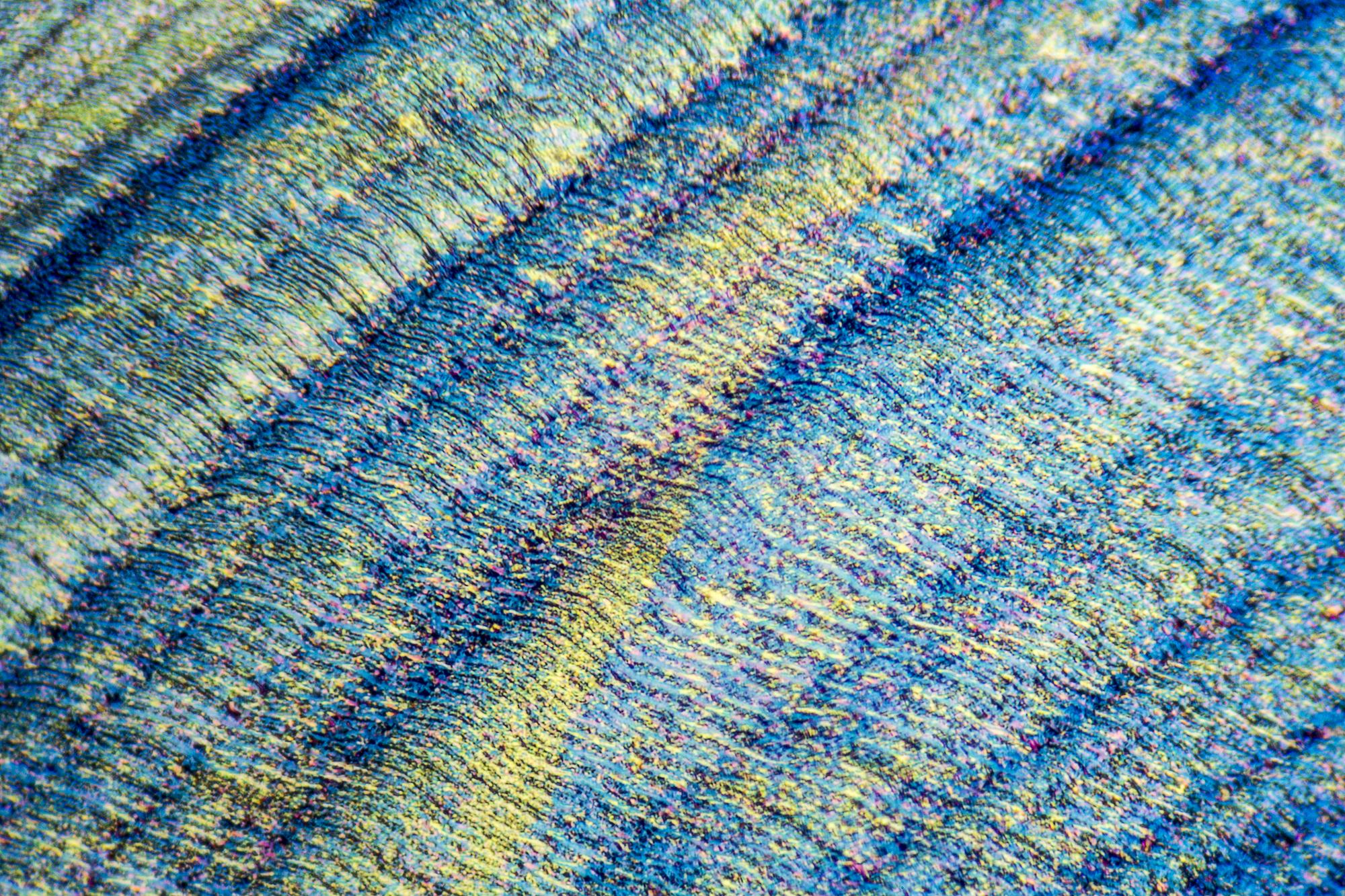 Campione tessuto con texture complessa e filo metallizzato